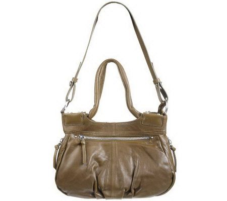 Hobo Summit Leather Great Lengths Satchel with Crossbody Strap - A218234