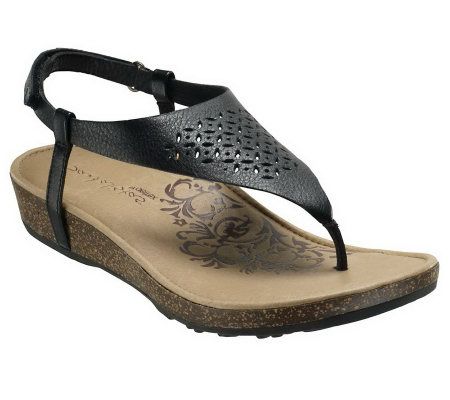 Sandalistas by Aetrex Cindi Cork Comfort Sandals - A328434
