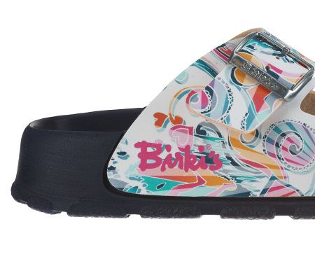 Birkis Haiti Surf Girl Double Strap Beach Sandals