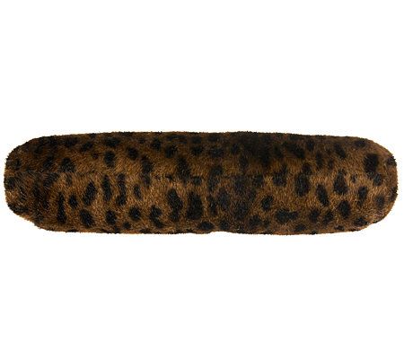 Dennis Basso Faux Fur Framed Clutch with Hidden Chain Strap