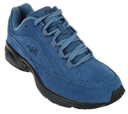 Ryka Suede Visible Technology Walking Shoes - A93035