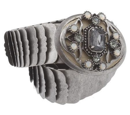 Kelli Kouri Harper Metal Stretch Belt - A215736