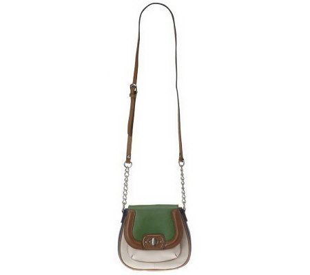Etienne Aigner Valenica Color Block Mini Flap Crossbody - A221436