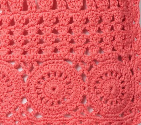 Attitudes by Renee Hand Crochet Elbow Sleeve Shrug