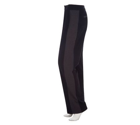 Kris Jenner Kollection Tuxedo Style Fly Front Pants