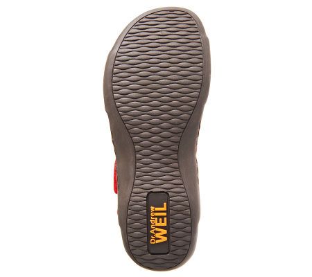 Weil by Orthaheel Orthotic Sonora Leather Slide Sandals