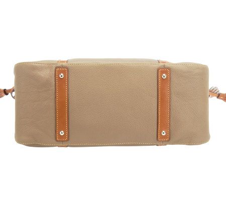 Dooney & Bourke Dillen Leather Smith Bag with Tan Trim