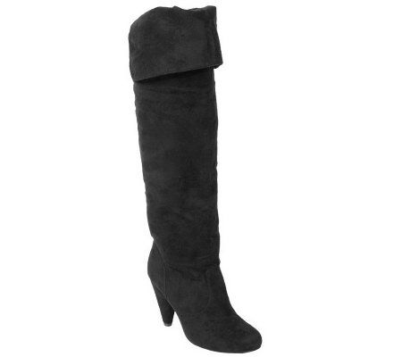 Glaze by Adi Thigh High Microsuede Boots - A243536