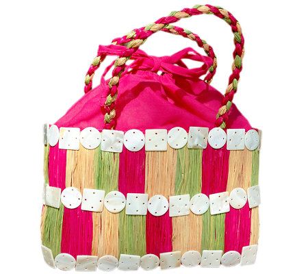 Global Glamour Mambo Straw Bag From Physician Endorsed - A324236