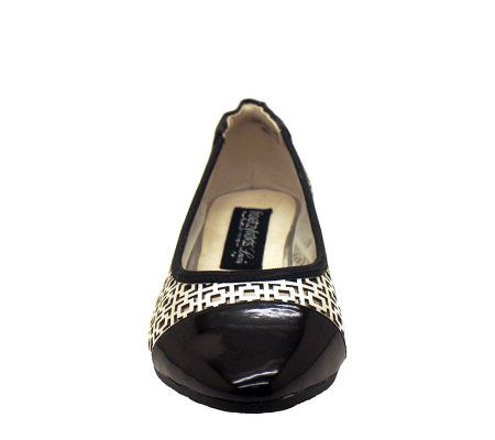 Footzyfolds Kourtney Capped Toe Ballet FlatShoes