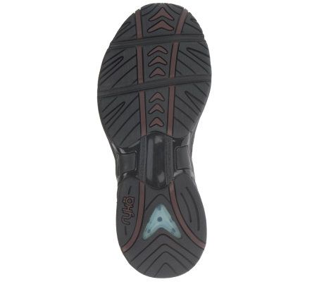 Ryka Suede Slip-on Walking Shoes w/Side Goring