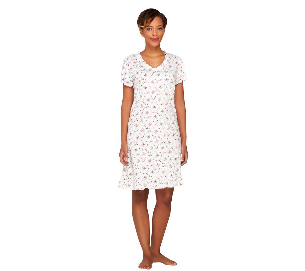 Carole Hochman Kristen 100Cotton Jersey Sleepshirt - A212337