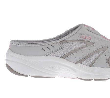 Ryka Leather and Stretch Mules with Rocker Technology