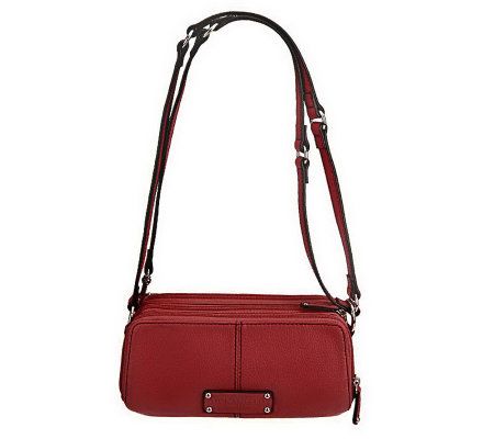 Tignanello Pebble Leather East/West Adjustable Crossbody - A221237