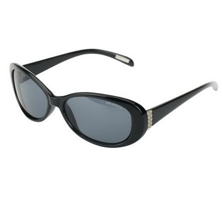 Foster Grant Phoebe Polarized Sunglasses with Microfiber Pouc - A224237