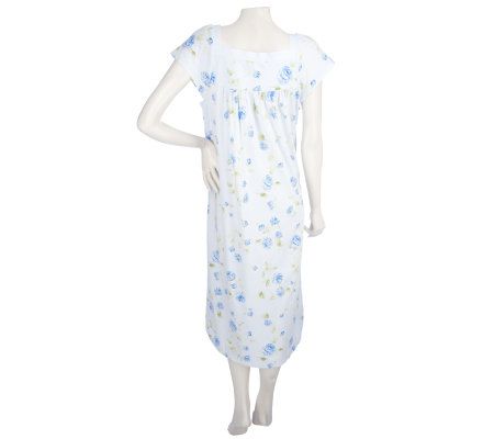 Carole Hochman Roses Flutter Sleeve Gown