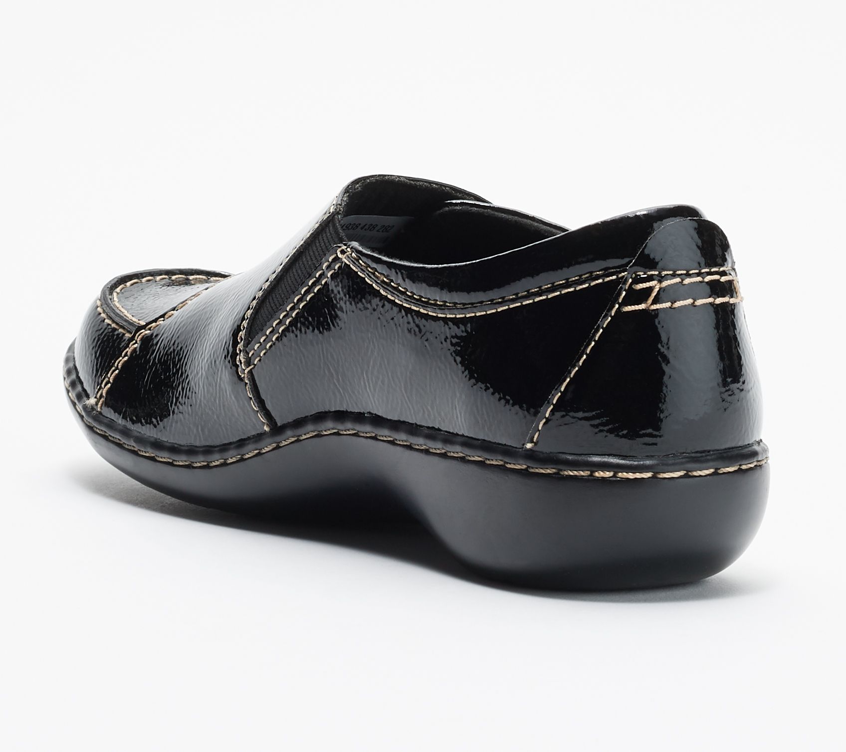 Clarks Bendables Ashland Lane Tumbled Leather Slip-on Shoes