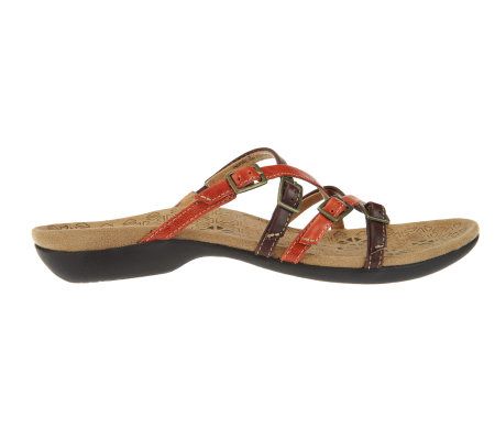 Weil by Orthaheel Inspire Orthotic Leather Sandals