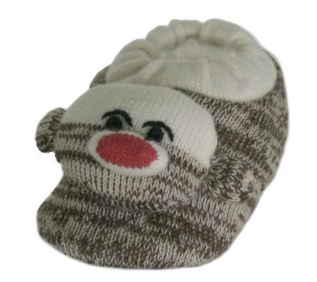 Unisex Sock Monkey Slippers - A207039