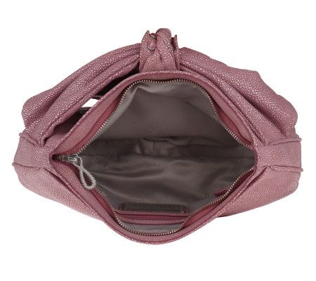 Judith Ripka Lafayette Stingray Embossed Bow Clutch