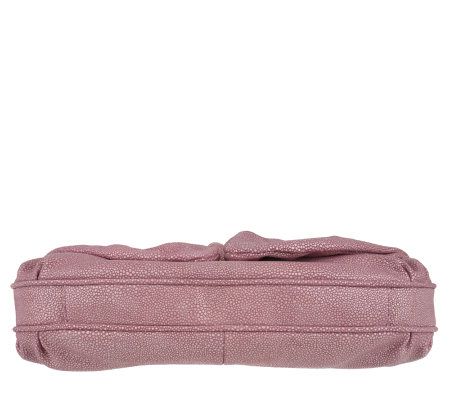 Judith Ripka Lafayette Stingray Embossed Bow Clutch