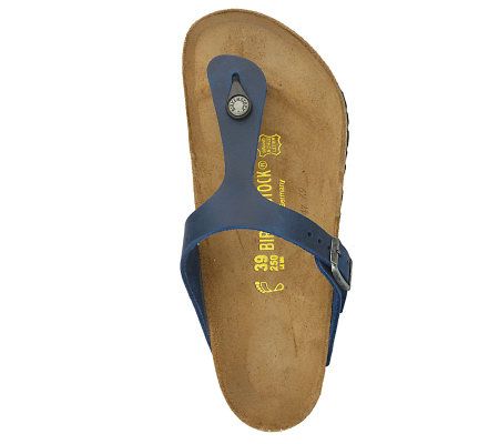 Birkenstock Oiled Leather Thong Sandals