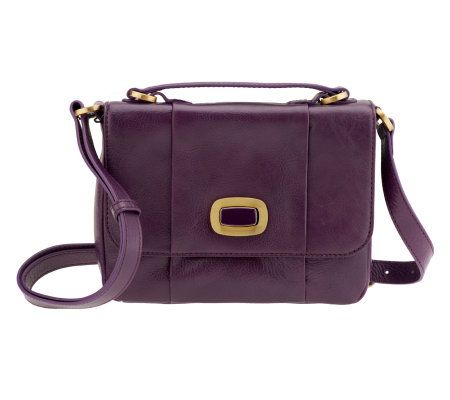 Hobo Florence Leather Simona Top Handle Crossbody Bag with Turnlock - A218239