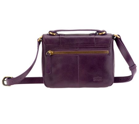 Hobo Florence Leather Simona Top Handle Crossbody Bag with Turnlock