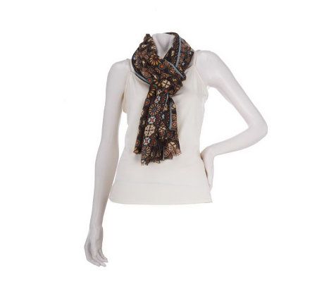 Vera Bradley Signature Print Rectangle Accent Scarf - A227939