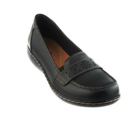 Clarks Bendables Ashland Time Leather Loafers - A230239