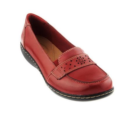Clarks Bendables Ashland Time Leather Loafers - A230239
