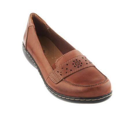 Clarks Bendables Ashland Time Leather Loafers - A230239