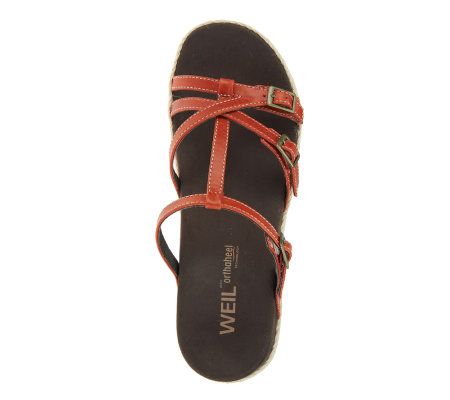 Weil by Orthaheel Zeal Orthotic Espadrille Sandals