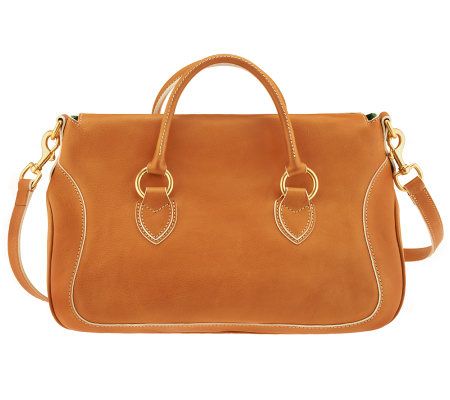 Dooney & Bourke Florentine Leather Large Savannah Satchel