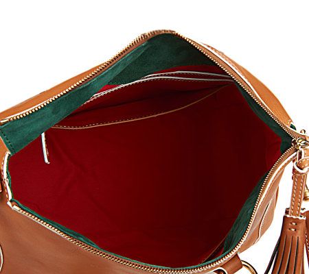 Dooney & Bourke Florentine Leather Large Savannah Satchel