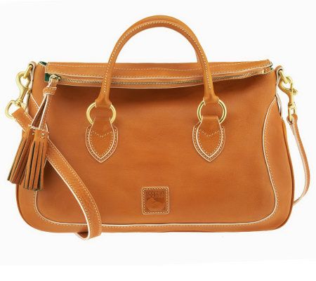 Dooney & Bourke Florentine Leather Large Savannah Satchel - A231439