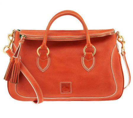 Dooney & Bourke Florentine Leather Large Savannah Satchel - A231439