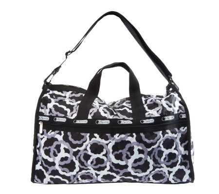 LeSportsac Printed Nylon Large Weekender w/ Cosmetic Case