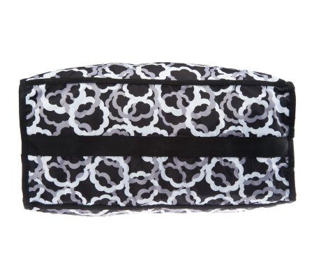 LeSportsac Printed Nylon Large Weekender w/ Cosmetic Case