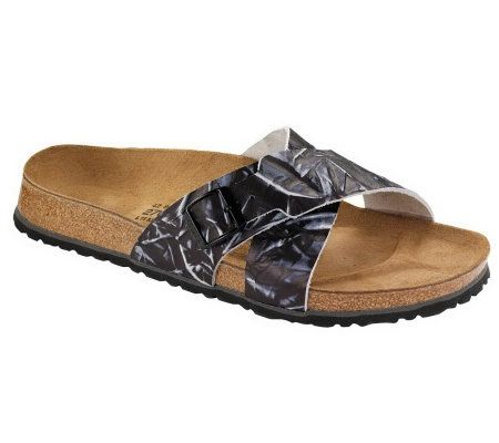 Birkis Mens Leather Slide Sandal - A319539