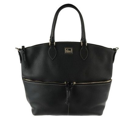 Dooney & Bourke Dillen Leather Large Pocket Satchel Core Colors - A214340