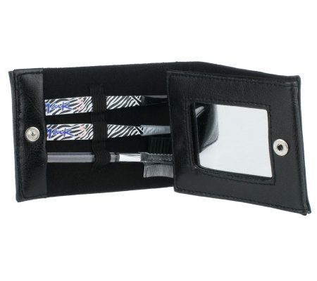 Mark 5 Set of 2 Professional Tweezers in Designer Prints & Mirrored Case - A219240