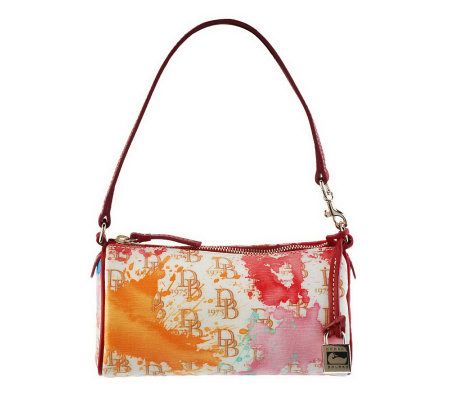 Dooney & Bourke Coated Cotton DB75 Splash Mini Barrel - A223140