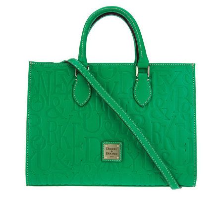 Dooney & Bourke Retro Embossed Leather Janine Satchel - A231440