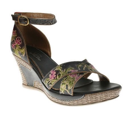 Spring Step Style Tribute Leather Sandals - A323340
