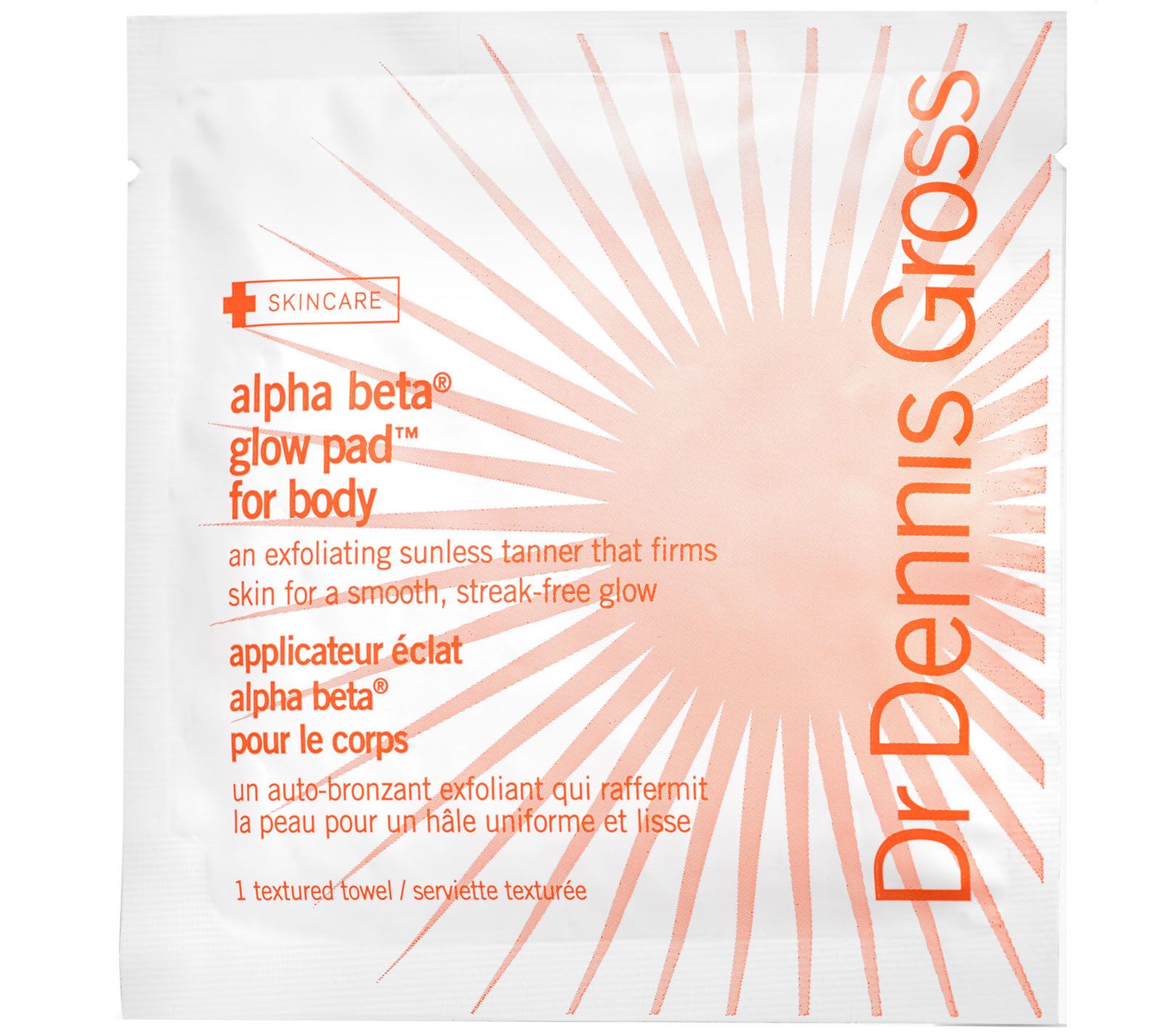 Dr. Gross Alpha Beta Glow Pads for Body with Active Vitamin D - A325140