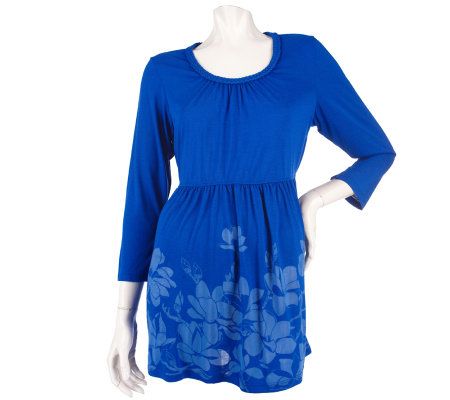 LifeStyle by Legacy Braided Burnout Tunic - A96940