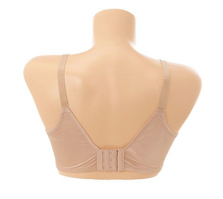 Bali Set of 2 Back Smoothing Powershape Minimizer Bras
