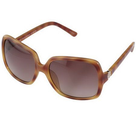 Isaac Mizrahi Live! Tupita Oversize Gradient Square Sunglasses - A200442