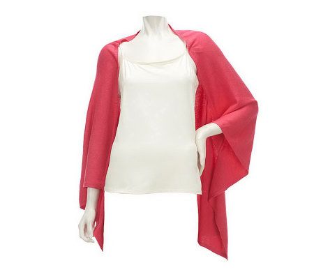 K-DASH by Kardashian 3/4 Sleeve Shrug Style Sweater - A222942